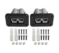 Cadre encastré pour connecteur Anderson 120 A, idéal pour les installations de bricolage dans les camping-cars et les voitures (2 pièces)