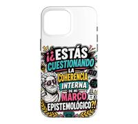 Cadre Épistémologique Humour Philosophique Coque pour iPhone 16 Pro Max