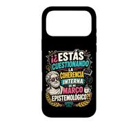 Cadre Épistémologique Humour Philosophique Coque pour iPhone 17 Pro Max