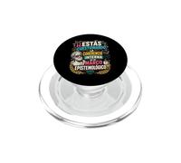 Cadre Épistémologique Humour Philosophique PopSockets PopGrip pour MagSafe