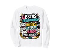 Cadre Épistémologique Humour Philosophique Sweatshirt