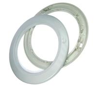 Cadre extérieur + intérieur de hublot d'origine Machine à laver, Lave-linge C00058449 INDESIT Machine à laver, Lave-linge C00058449 INDESIT