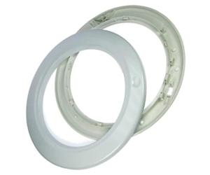 Cadre extérieur + intérieur de hublot d'origine Machine à laver, Lave-linge C00058449 INDESIT Machine à laver, Lave-linge C00058449 INDESIT