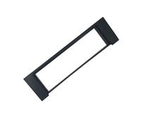 Cadre Façade 1 DIN pour autoradio CD/DVD, kit de Montage sur Tableau de Bord, Cadre, Adaptateur et Cache, Compatible avec Audi A4 B6