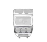 Cadre Façade Boîtier Adaptateur Canbus pour Autoradio 10 Pouces pour Dodge pour Caliber 1 MK pour Patriot Radio Dash Adaptateur Tableau Bord