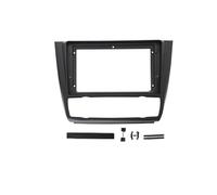 Cadre Façade Cadre Radio Convient pour BMW Série 1 E87 E81 E82 E88 2004-2011 Adaptateur de Support de Montage de Panneau de façade de Cadre d'autoradio(Frame A)