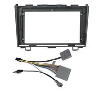 Cadre Façade Cadre Radio Convient pour Honda CRV 3 RE 2006-2012 Fascia Stereo Panel 9 Pouces Car Radio Face Frame Cable