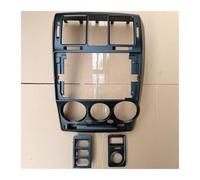 Cadre Façade Cadre Radio Convient pour Hyundai Getz 2002-2011 9 Pouces 2 Din Cadre Audio de Voiture Panneau de Navigation GPS Cadre DVD de Voiture Fascia(Left Wheel-Black)