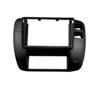 Cadre Façade Cadre Radio Convient pour Nissan Patrol 1997-2005. Installation du Panneau de Tableau Bord, Plaque Frontale, kit Cadre d'autoradio 2 DIN 9 Pouces(Black RHD)