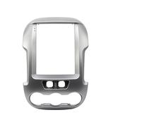 Cadre Façade D'autoradio 9.7 Pouces 2 Din pour Ford pour Ranger 2012-2015 Style Cadre Multimédia Lecteur Vidéo Navigation DVD Panneau Garniture Autoradio Fascias(Argent)
