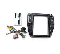 Cadre Façade D'autoradio 9.7 Pouces pour Jetta pour Sagitar 2012-2016 Lecteur Cadre Stéréo Android 2 Din Tête Unité Panneau Tableau Bord Garniture Autoradio Fascias