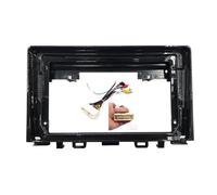 Cadre Façade D'autoradio 9 Pouces pour Kia pour Rio 2017 Pièces D'auto Panneau De Garniture Intérieure Tableau De Bord Cadre Montage Autoradio(Frame an Cord)