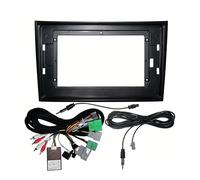 Cadre Façade D'autoradio Adaptateur De Faisceau De Câbles 16 Broches Décodeur De Boîte Canbus Câble d'alimentation Radio Android pour Volvo pour XC90(Frame Cable Canbus)