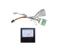 Cadre Façade D'autoradio Adaptateur Faisceau Câbles 16 Broches pour Volvo S80 XC70 V70 pour S60 1999-2006 Boîte Canbus Décodeur Câble d'alimentation Radio Android(Set O)