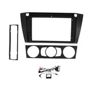 Cadre Façade D'autoradio Android 2Din pour Série 3 E90 E91 E92 E93 Câble d'alimentation Multimédia Kit Panneau Canbus(Frame and canbus)