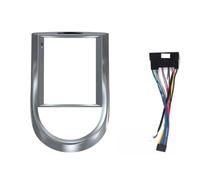 Cadre Façade D'autoradio Façade D'autoradio 9.7 Pouces 2 Din Lecteur Vidéo Multimédia Style pour Tesla Garniture Panneau DVD Navigation pour KIA pour Soul 2008-2012(Frame Cable-A)