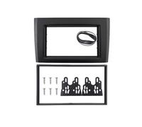 Cadre Façade D'autoradio Façade D'autoradio Double DIN pour Volvo pour XC90 2002+ Kit D'installation Complet Cadre Enjoliveur Tableau Bord Lecteur CD Cadre Radio