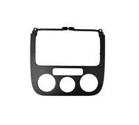 Cadre Façade D'autoradio Garniture De Panneau De Commande Climatisation Garniture Surround Radio pour VW pour Jetta 2009 1K0 858 069H Noir
