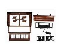 Cadre Façade D'autoradio Kit De Tableau De Bord Android 9 "pour Benz W124 1984-1990 1991 1992 1993 1994 1995 1996 1997 Panneau Stéréo Voiture Rétro