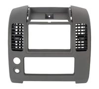 Cadre Façade D'autoradio Lunette De Couvercle Groupe Tableau Bord Console Central pour Nissan pour Frontier 2005-2018 2019 2020 Remplacement 68259-ZP16D(Grey)