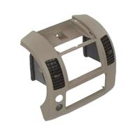 Cadre Façade D'autoradio Lunette De Couvercle Groupe Tableau Bord Console Central pour Nissan pour Frontier 2005-2018 2019 2020 Remplacement 68259-ZP16D(Marron)