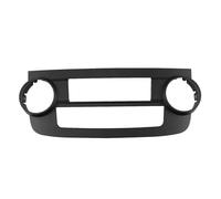 Cadre Façade D'autoradio pour CRV pour CR-V 2007-2010 2011 2012 Kit Tableau Bord Installer Plaque D'adaptateur Lunette Console Faciale Panneau Climatisation A/C(Black MT)