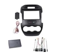 Cadre Façade D'autoradio pour Ford pour Ranger 2011-2015 Façade D'autoradio Lecteur DVD 9 Pouces Format 2 DIN Kit D'installation Cadre Radio