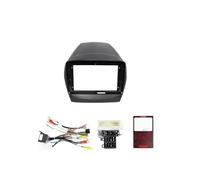 Cadre Façade D'autoradio pour Hyundai pour Tucson pour IX35 10-15 Kit D'installation Façade Voiture Autoradio DVD Panneau Tableau Bord Adaptateur Cadre Cadre Radio