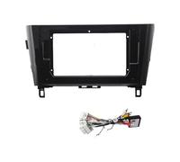 Cadre Façade D'autoradio pour Nissan pour Qashqai pour X-TRAI 2014~2018 Kit Montage Tableau Bord 2DIN 10.1 Pouces Installation D'autoradio DVD GPS Mp5 Cadre Radio
