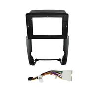 Cadre Façade pour Kia pour Sorento 2009-2012 | Adaptateur Tableau Bord Cadre d'autoradio en plastique ABS 10,1 pouces 2 Din résistant aux rayures(Frame cable)
