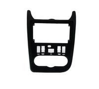 cadre façade stéréo Pour Dacia Pour Logan 2008 2009 2010 2011-2012 Double Din Radio Fascia Cadre Panneau Tableau Bord Garniture 2 Din Autoradio Fascia(Cadre noir uniquement)