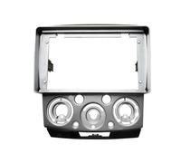 cadre façade stéréo Pour Mazda BT-50 2006 2007 2008 2009-2011 Radio Dash Fitting Panel Kit 9 Pouces Adaptateur De Carénage Cadre Voiture(ARGENT)