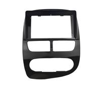 cadre façade stéréo Pour R&enault Pour Clio 4 2012 2013 2014 2015-2016 2 Din 9/10.1 Pouces Carénage Panneau Tableau Bord Kit Garniture En Plastique(Cadre de 9 pouces)