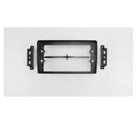 cadre façade stéréo Pour VW Pour Touareg 2002 2003 2004 2005-2010 Kit Tableau Bord Facia Console Bezel Plate 9 Pouces Panneau Radio Voiture Fascia