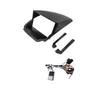 Cadre Façades d'autoradio 9 Pouces compatibles avec Ford Ecosport 2013-2017, Lecteur stéréo Android GPS MP5, autoradio 2 DIN, Panneau de Tableau de Bord(Frame A CANBUS)