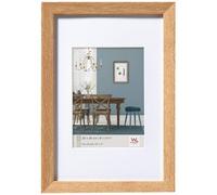 walther design Cadre Photo chêne Clair 30 x 40 cm avec Passe-Partout, Cadre en Bois Fiorito EF040E