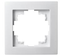 Cadre FLAIR, simple, blanc mat, cadre simple