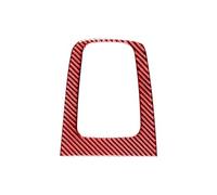 Cadre Garniture Autocollant De Décoration Panneau Levier Vitesse Commande Centrale Automatique, Pour Nissan Pour Sentra 2016 2017 2018 2019 Moulures(Rouge)