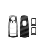 Cadre Garniture Autocollant De Panneau Commande Fenêtre LHD, Pour BMW X3 E83 2004 2005 2006 2007 2008 2009 2010 Moulures(Style A)