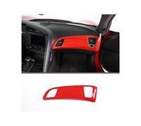 Cadre Garniture Couverture Sortie D'aération Tableau De Bord Voiture pour Chevrolet pour Corvette C7 2014 2015 2016 2017 2018 2019 HETEVSCCK(2)