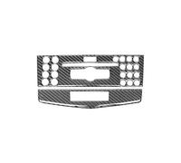 Cadre Garniture Pour Mercedes Pour Benz W204 2007-2014 Voiture Multimédia CD Panneau De Commande Revêtement D'habillage Moulures(Style C)