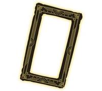 cadre gonflable photobooth gatsby 70x110cm noir - générique ardcpg Noir G