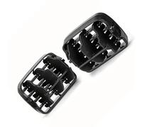 Cadre Grille Climatisation Compatible Avec Clio II 1998-2006 1 Paire De Cadre De Ventilation De Climatisation Calandre De Tableau De Bord De Voiture 7702258375 7702258279