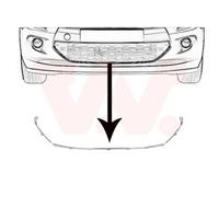 Cadre, Grille De Radiateur 0934598 VAN WEZEL Pour CITROËN