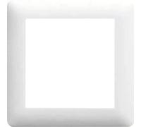 Cadre - HAGER - Lumina2 - Blanc Polaire - 4EH - Plastique - Intérieur