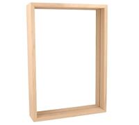 Cadre herbier - ARTEMIO - 19.7 x 5 x 27.2 cm - Bois solide - Décoratif - Intérieur