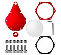 Cadre hexagonal pour panneau fiscal rouge bleu CNC (SP-001 - Rouge) | Stabilité de forme hexagonale, résistant aux vibrations, finition polie, s'adapte à la plupart des modèles, outil inclus