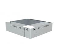 Cadre inox extensible 21.5x11.5x7.5 jusque 40x21x7