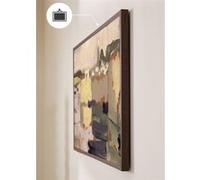 Cadre interchangeable pour TV ART MATTE 55' Marron Bois foncé