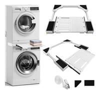 Cadre intermédiaire pour machine à laver, machine à laver, sèche-linge universel